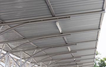 installing Huxham Green metal roofing